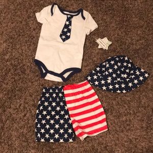 NWT 4th of July outfit